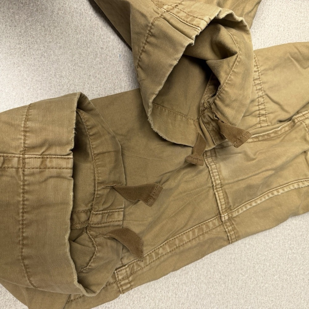 Y2K American Eagle Men's Khaki Cargo Pocket Pants Size 28/30 Grunge Utility‎ - Picture 6 of 10